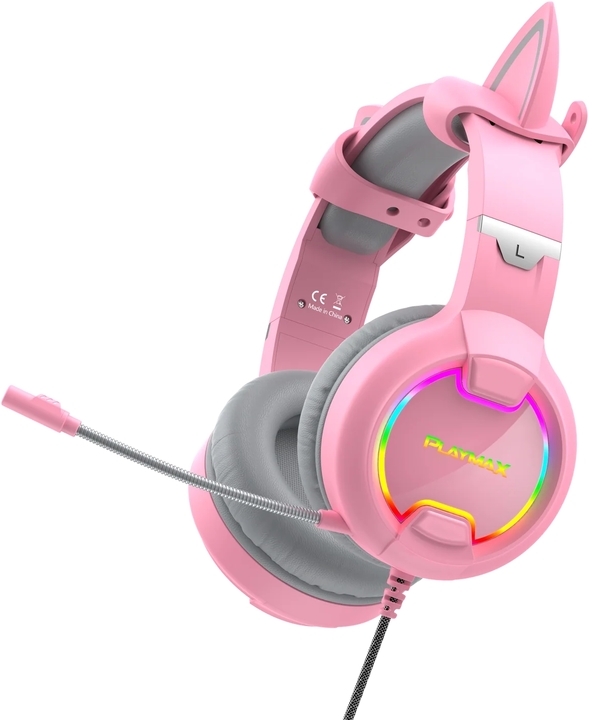 Pmptch   playmax cat ear headset   pink %285%29