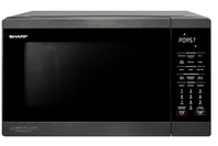 Sharp Convection Microwave 1100W Black Stainless