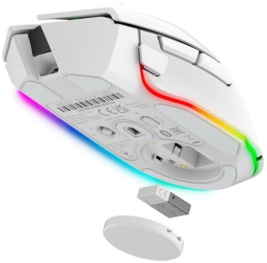 Rz01 04620200 r3a1   razer basilisk v3 pro white customizable wireless gaming mouse %284%29