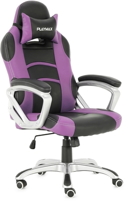 Pgcpub   playmax gaming chair purple black %281%29