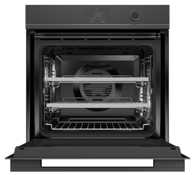 Os60smtdb1 fisher   paykel  60 combination steam oven touchscreen black minimal  series 11