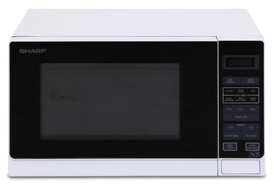 R20a0w sharp compact microwave   white   750w 1