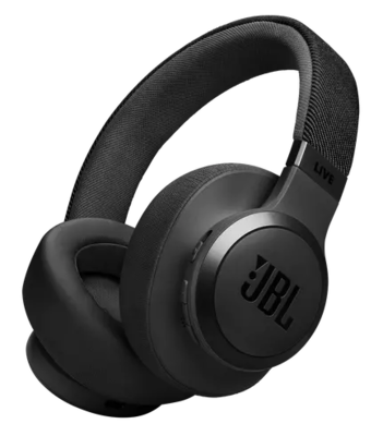 Jbllive770ncblk jbl tune 770nc wireless over ear noise cancelling headphones black