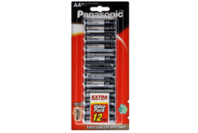 Panasonic Battery AA 12 Pack Extra Heavy Duty