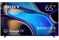 Sony 65" BRAVIA 8 4K HDR OLED Google TV (2024)