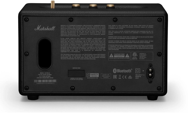 251547   marshall acton iii wireless bluetooth speaker black %284%29