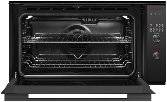 Ob90s9mepb1   fisher   paykel 90cm 9 function self cleaning oven black %282%29