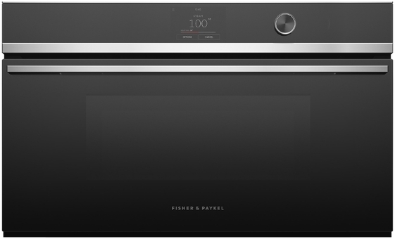 Os76ndtdx1   fisher   paykel series 9 76cm 23 function combination steam oven stainless steel