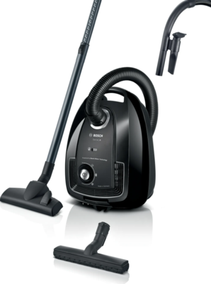 Bgl38ba3au bosch series 4 bagged vacuum cleaner black 2200w %281%29