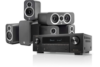 Denon X1800H 7.2 Ch. 80W 8K AV Receiver Plus Q Acoustics 3010i Cinema Pack