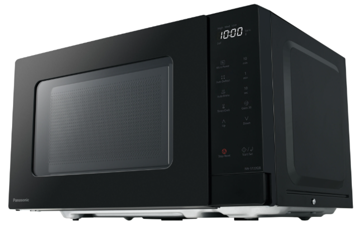 Nn st22qbqpq panasonic 20l microwave 800w non inverter black %284%29