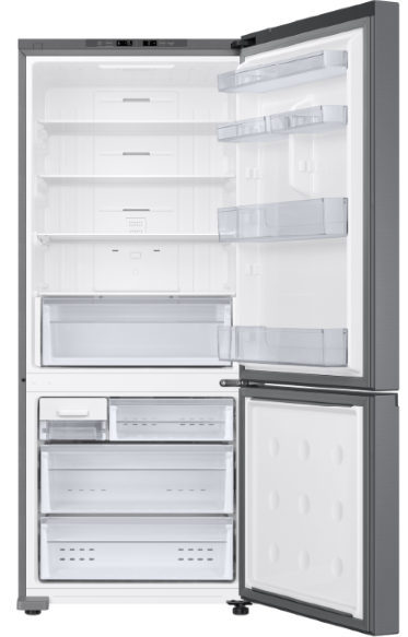 Srl4200s samsung 427l bottom mount fridge freezer silver %283%29