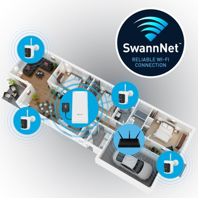 Swnvk as4kh4 au   swann allsecure4k  wireless security kit with 4 x 4k wire free cameras   power hub %283%29