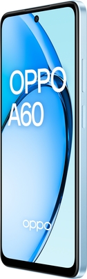 Oppo a60 4g ripple blue front right 45 rgb %28lock up%29