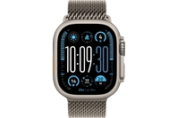Apple Watch Ultra 2 GPS + Cellular 49mm Natural Titanium Case with Natural Titanium Milanese Loop - S