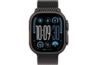 Apple Watch Ultra 2 GPS + Cellular 49mm Black Titanium Case with Black Titanium Milanese Loop - L