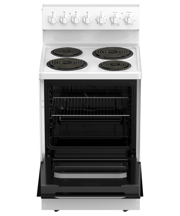 Hor60s4ccrw1 haier 60cm freestanding range with coil element   h100 series %282%29