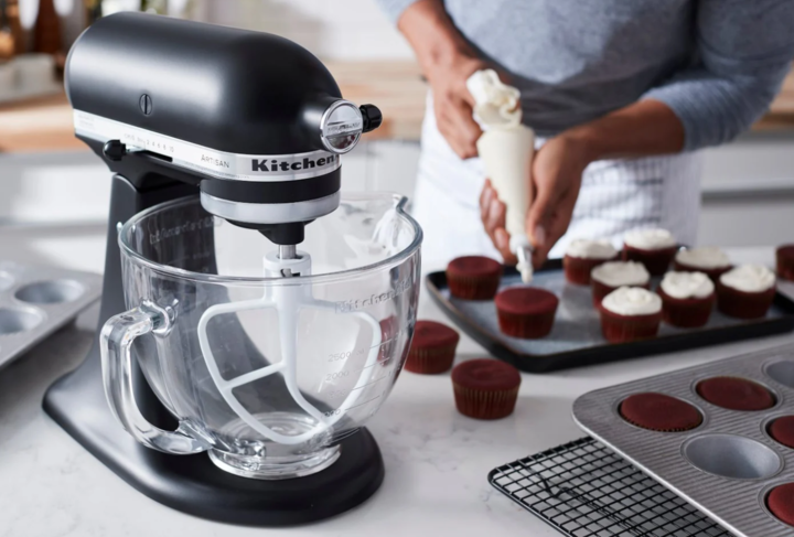 Ksm5gb kitchen aid 4.7l glass bowl for tilt head stand mixer %282%29
