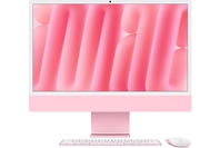 Apple 24-inch iMac with Retina 4.5K display: M4 chip with 10-core CPU and GPU, 16GB, 256GB SSD Pink