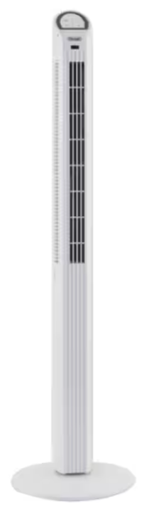 Detf115 delonghi slimstyle oscillating tower fan white