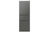 Mitsubishi 328L Bottom Mount Multi-Drawer Fridge - Right Hinge - Gunmetal