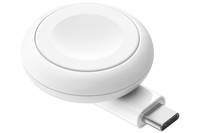 Boostcharge Portable USB-C Apple Watch Charger, White