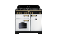 Falcon Classic 100 Deluxe White Brass - Dual Fuel/Gas