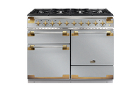 Falcon Elise 110 Luxe Stainless Steel Antique Brass - Dual Fuel/Gas