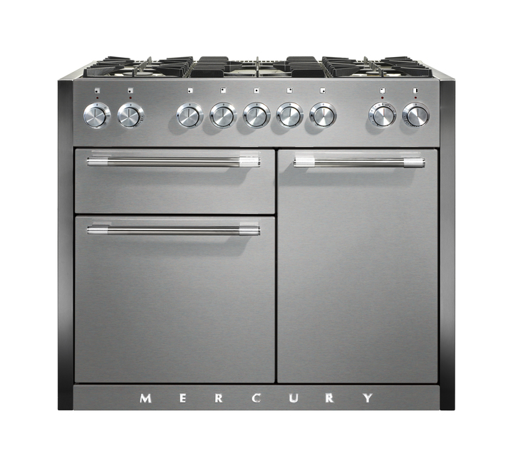 Rs16812 mercury 1082 dual fuel in stainless steel with polished stainless steel trim