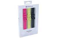 SPACETALK Triple Band Strap Pack - Black-Lemon-Cherry - For Adventurer 2 and Loop