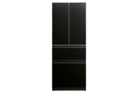 Mitsubishi 442L LX Slim Black Glass French Door Fridge