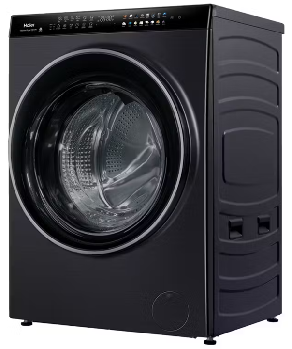 Hwdx1590ctb1 haier 15kg front loading washing machine   9kg condenser dryer combo   black %282%29
