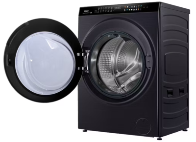 Hwdx1590ctb1 haier 15kg front loading washing machine   9kg condenser dryer combo   black %285%29