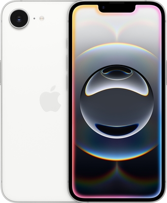 Iphone 16e white 2 up apple intelligence screen  usen