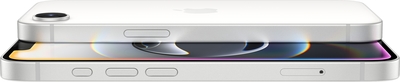 Iphone 16e white hero horizontal apple intelligence screen  wwen