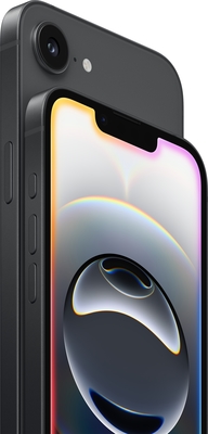 Iphone 16e black hero vertical apple intelligence screen  usen