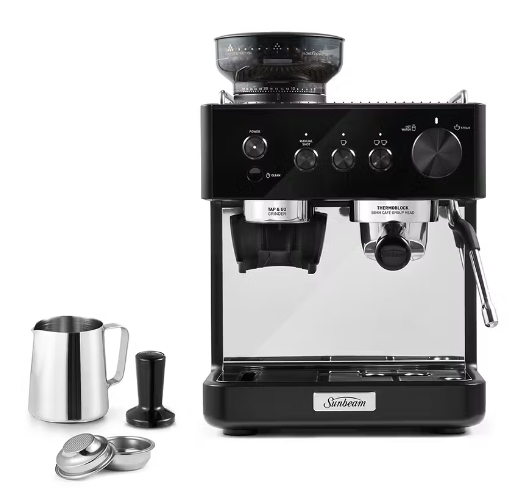 Emm5500bk sunbeam origins classic manual espresso machine black %285%29