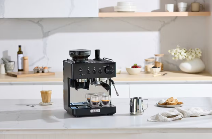 Emm5500bk sunbeam origins classic manual espresso machine black %286%29