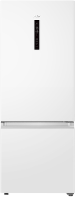 Hrf318bw   haier 309l 500 series bottom mount fridge freezer white %281%29
