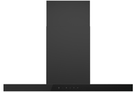 Haier 90cm 600 Series Box Chimney Wall Rangehood Black