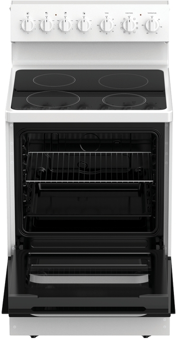 Hor60s9cerw1   haier 60cm 300 series freestanding ceramic cooker white %284%29