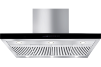 Artusi 1200mm 3 Speed BBQ Hood Black Glass