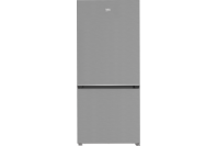 Beko 445L Bottom Mount Fridge Freezer Platinum